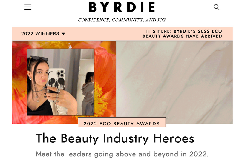 Byrdie Beauty Hero