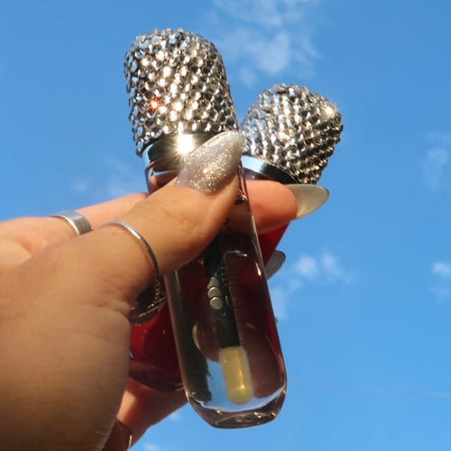 Bedazzled Glosses, Cherry Glaze & Crystal Clear β¨π β PR Box