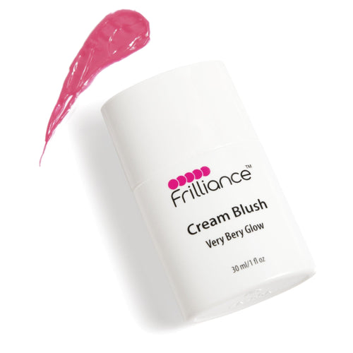 Fiona Frills Makeup Cream Blush in Very Berry Glow Frilliance