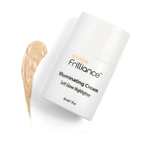 Fiona Frills Makeup Illuminating Cream in Self Glow Highlighter Frilliance