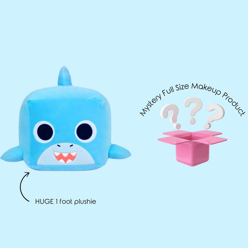 Blue Sharky Plushie 🩵🦈✨ + Mystery Makeup Item Big Games by  Roblox X Frilliance