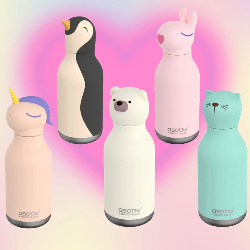 Asobu Besties Bottle Collection 🦄🐧🐻🐰🐱