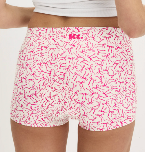 Sleepover PR Box 🎀 Pink Bow Period Sleep Shorts 💖 Clear Skin Kit & Heart Pimple Patches