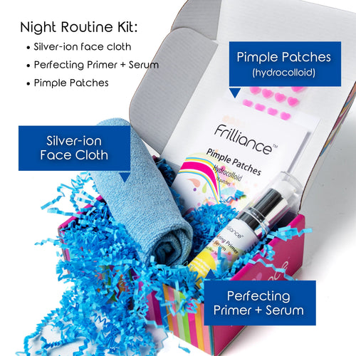 Fiona Frills Kits Night Routine Sleep-Away-Acne Set Frilliance