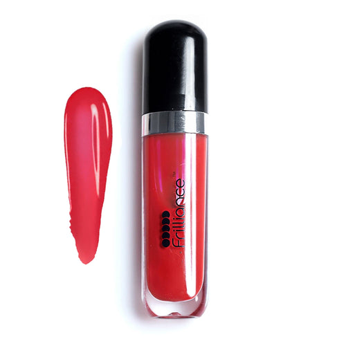 Fiona Frills Makeup Moisturizing Lip Gloss in Cherry Glaze Frilliance