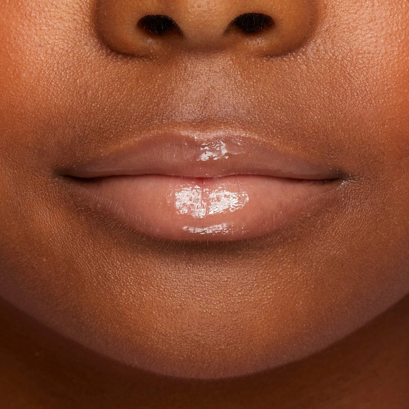 Fiona Frills Makeup Moisturizing Lip Gloss in Crystal Clear Frilliance