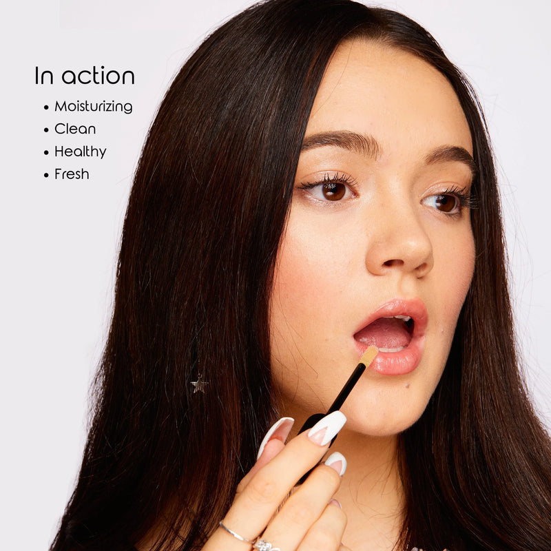Moisturizing Lip Gloss in Crystal Clear – Fiona Frills