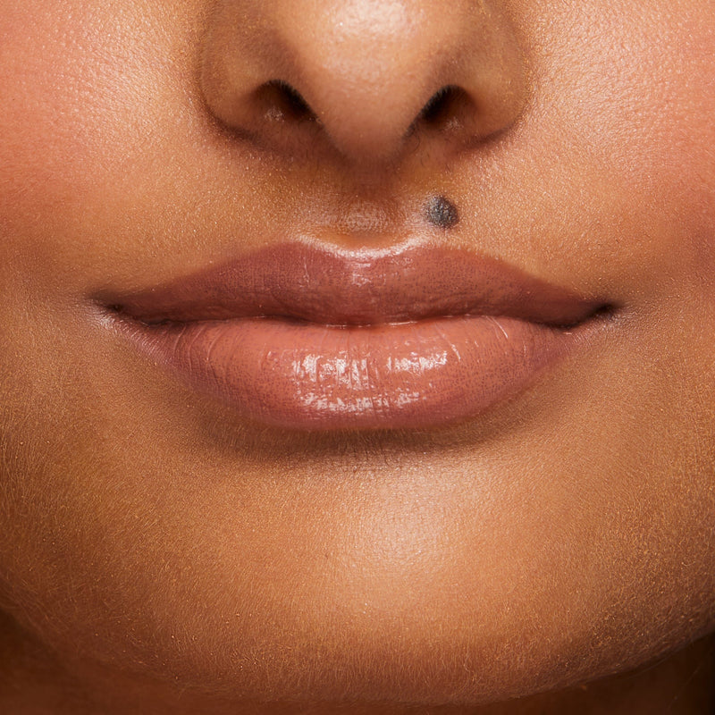 Fiona Frills Makeup Moisturizing Lip Gloss in Neutral Bliss Frilliance